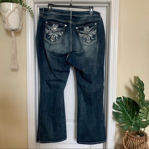 Boutique Plus Bootcut Jean w/Embellishments